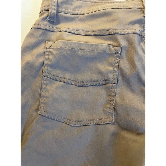prAna Breathe Pants 34 X 29 Brown Slim Fit 5 Pocket Straight Leg Casual Hiking - Picture 10 of 13